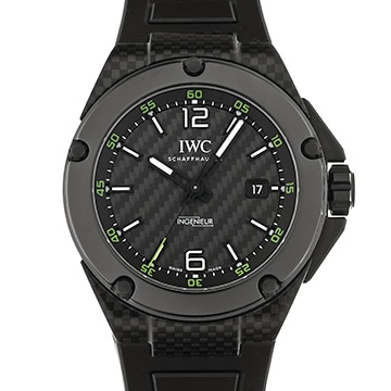 IWC インヂュニア オートマティック カーボン パフォーマンス セラミック リミテッド IW322404 ブラック メンズ 時計 【中古】【wristwatch】