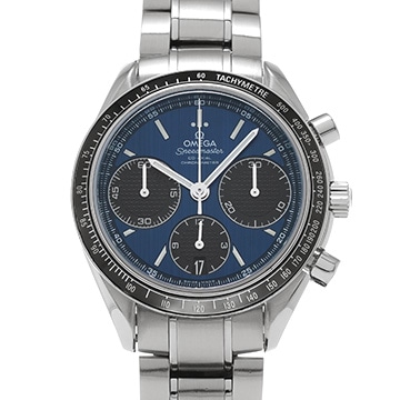 オメガ スピードマスター レーシング コーアクシャル 326.30.40.50.03.001 ブルー/ブラック メンズ 時計 【中古】【wristwatch】
