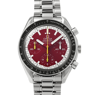 オメガ スピードマスター レーシング ミハエル・シューマッハ 3510.61 レッド メンズ 時計 【中古】【wristwatch】