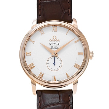 オメガ デ・ヴィル プレステージ コーアクシャル 4614.20.02 ホワイト メンズ 時計 【中古】【wristwatch】