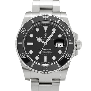 ロレックス サブマリーナ デイト 116610LN ブラック メンズ 時計 【中古】【wristwatch】
