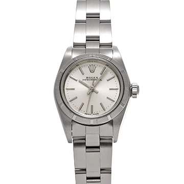 ロレックス オイスターパーペチュアル 76030 シルバー レディース 時計 【中古】【wristwatch】