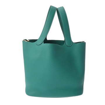 エルメス ピコタン ロック MM ヴェールヴェロン トリヨンクレマンス レディース バッグ 【中古】【bag】