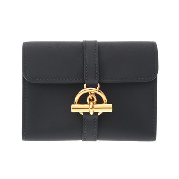 エルメス グレナン コンパクト キャバン ヴォースイフト ユニセックス 財布 【中古】【purse】