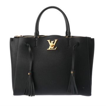 ルイ ヴィトン ロックミート 2WAY ノワール M54569 カーフ レディース バッグ 【中古】【bag】