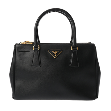 プラダ 2WAY ブラック BN1801 サフィアーノレザー レディース バッグ 【中古】【bag】