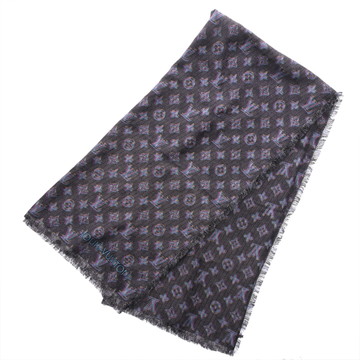 ルイ ヴィトン ダミエ ストール マルチカラー MP2492 シルク60%/ウール40% レディース 【中古】【other】