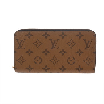 ルイ ヴィトン モノグラムリバース ジッピーウォレット ブラウン M82444 モノグラムキャンバス ユニセックス 財布 【中古】【purse】