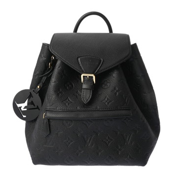 ルイ ヴィトン モノグラムアンプラント モンスリ PM ノワール M45205 レザー レディース バッグ 【中古】【bag】