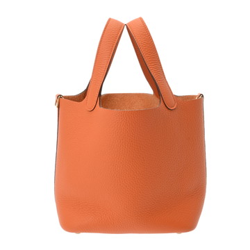 エルメス ピコタンロック PM  オレンジ トリヨンクレマンス レディース バッグ 【中古】【bag】