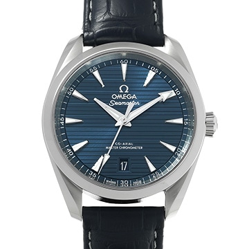 オメガ シーマスター アクアテラ コーアクシャル マスタークロノメーター  220.13.38.20.03.001 ブルー メンズ 時計 【中古】【wristwatch】