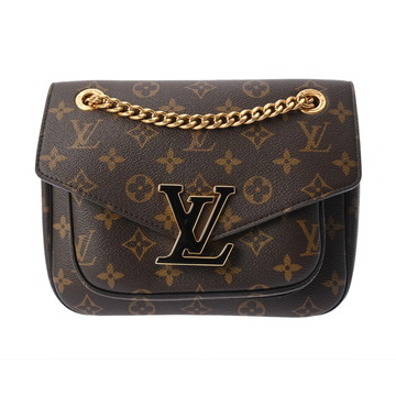 ルイ ヴィトン モノグラム パッシー チェーンショルダー ブラウン/ブラック M45592 モノグラムキャンバス レディース バッグ 【中古】【bag】