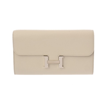 エルメス コンスタンスロング トゥーゴー べトン エバーカラー レディース 財布 【中古】【purse】