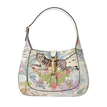 グッチ GGスプリーム スモール バッグ ジャッキー1961 2WAY マルチカラー 636709 520981 レザー レディース バッグ 【中古】【bag】