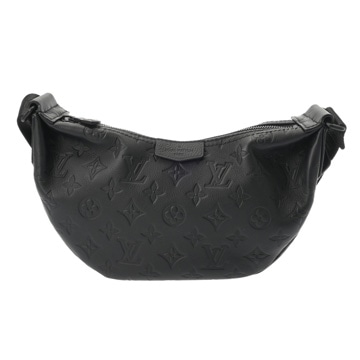 ルイ ヴィトン モノグラムシャドウ ハンモックバッグ PM ノワール M12510 レザー メンズ バッグ 【中古】【bag】