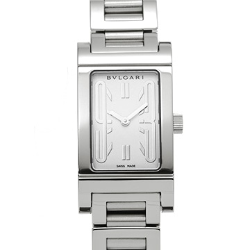 ブルガリ レッタンゴロ RT39S ホワイト レディース 時計 【中古】【wristwatch】