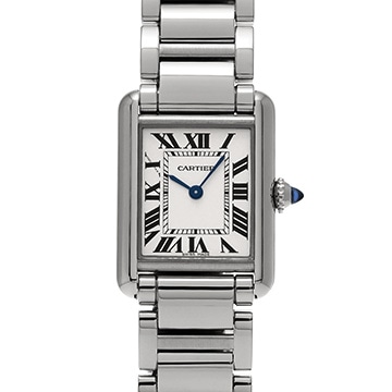 カルティエ タンク マスト SM WSTA0051 シルバー レディース 時計 【中古】【wristwatch】