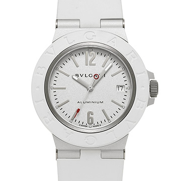 ブルガリ ブルガリブルガリ アルミニウム BB40AT グレー メンズ 時計 【中古】【wristwatch】