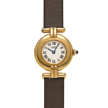 カルティエ マスト コリゼ  ヴェルメイユ SM 590002 アイボリー レディース 時計 【中古】【wristwatch】