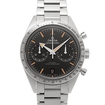 オメガ スピードマスター '57 コーアクシャル マスタークロノメーター 332.10.41.51.01.001 ブラック メンズ 時計 【中古】【wristwatch】