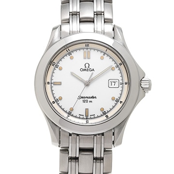 オメガ シーマスター 120 2511.20 ホワイト メンズ 時計 【中古】【wristwatch】