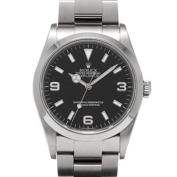 ロレックス エクスプローラー 114270 ブラック メンズ 時計 【中古】【wristwatch】