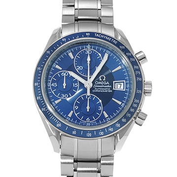 オメガ スピードマスター デイト 3212.80 ブルー メンズ 時計 【中古】【wristwatch】