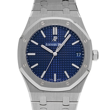 オーデマ ピゲ ロイヤルオーク 15503BC.OO.1220BC.01 ブルー メンズ 時計 【中古】【wristwatch】