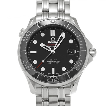オメガ シーマスター ダイバー300 コーアクシャル 212.30.41.20.01.003 ブラック メンズ 時計 【中古】【wristwatch】