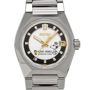 セイコー キングセイコー VANAC PEANUTS 75th記念 国内限定150本 SDKV011 ブラック メンズ 時計 【新品】【wristwatch】