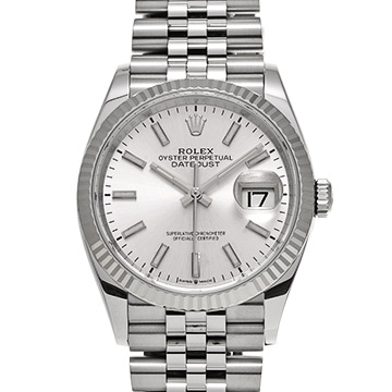 ロレックス デイトジャスト 36 126234 シルバー メンズ 時計 【中古】【wristwatch】