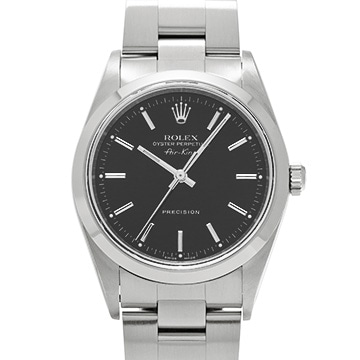 ロレックス エアキング 14000 ブラック メンズ 時計 【中古】【wristwatch】