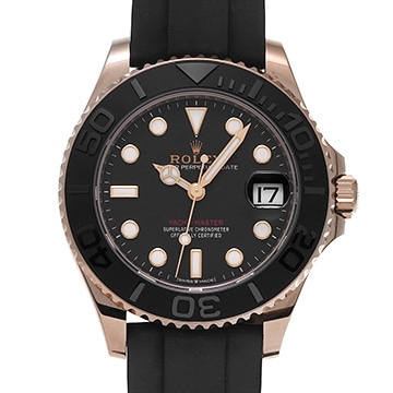 ロレックス ヨットマスター 37 268655 ブラック ユニセックス 時計 【中古】【wristwatch】