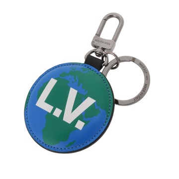 ルイ ヴィトン ポルトクレ パディッド ブルー/グリーン M68307 モノグラム/レザー ユニセックス 【中古】【other】