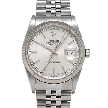 ロレックス デイトジャスト 16234 シルバー メンズ 時計 【中古】【wristwatch】