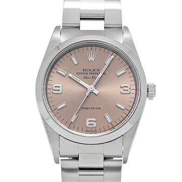 ロレックス エアキング 14000M ピンク メンズ 時計 【中古】【wristwatch】