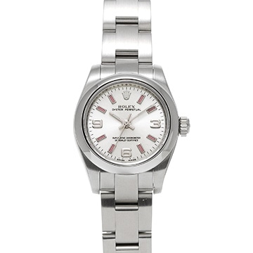 ロレックス オイスターパーペチュアル 176200 シルバー レディース 時計 【中古】【wristwatch】