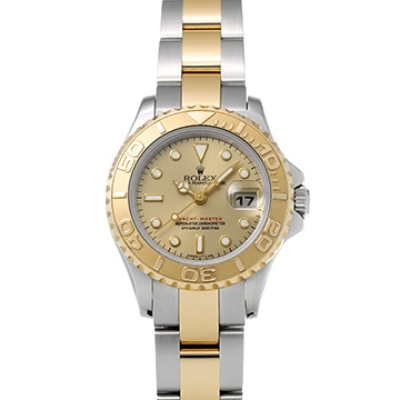 ロレックス ヨットマスター 29 69623 シャンパン レディース 時計 【中古】【wristwatch】