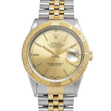 ロレックス デイトジャスト サンダーバード 16263 シャンパン メンズ 時計 【中古】【wristwatch】