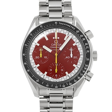 オメガ スピードマスター レーシング ミハエル・シューマッハ 3510.61 レッド メンズ 時計 【中古】【wristwatch】