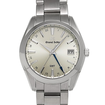 グランドセイコー ヘリテージコレクション クォーツ GMT SBGN011 シャンパンゴールド メンズ 時計 【中古】【wristwatch】
