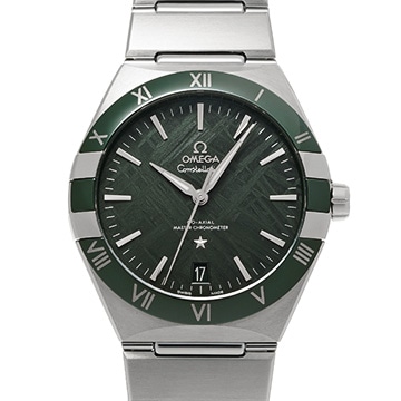 オメガ コンステレーション メテオライト 131.30.41.21.99.002 グリーンメテオライト メンズ 時計 【中古】【wristwatch】