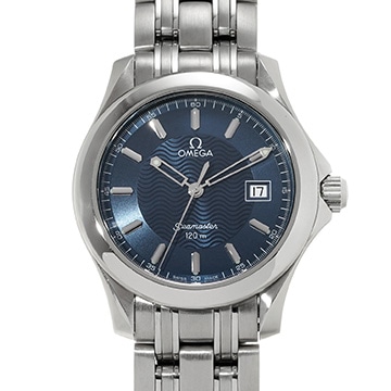 オメガ シーマスター 120 クォーツ 2511.81 ブルー メンズ 時計 【中古】【wristwatch】