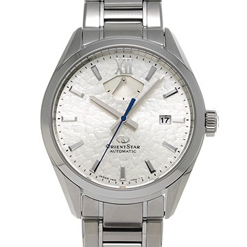 オリエントスター M34 F8 デイト RK-BX0001S シルバー メンズ 時計 【中古】【wristwatch】