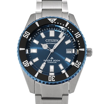 シチズン プロマスター 35周年記念限定モデル NB6026-56L ブルー メンズ 時計 【中古】【wristwatch】