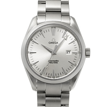 オメガ シーマスター アクアテラ クォーツ 2517.30 シルバー メンズ 時計 【中古】【wristwatch】