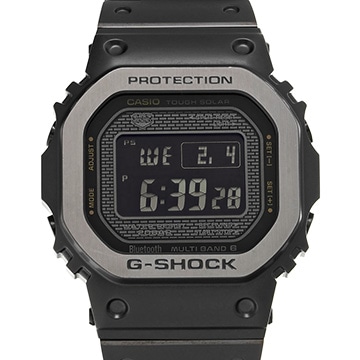 カシオ G-SHOCK フルメタル 5000シリーズ GMW-B5000MB-1JF ブラック メンズ 時計 【中古】【wristwatch】