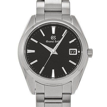 グランドセイコー ヘリテージコレクション クォーツ SBGV223 ブラック メンズ 時計 【中古】【wristwatch】