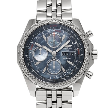 ブライトリング ベントレー GT ブルーマザーオブパール 日本限定 A133627X/BE63 ブルーシェル メンズ 時計 【中古】【wristwatch】