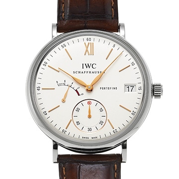 IWC ポートフィノ ハンドワインド 8デイズ IW510103 シルバー メンズ 時計 【中古】【wristwatch】
